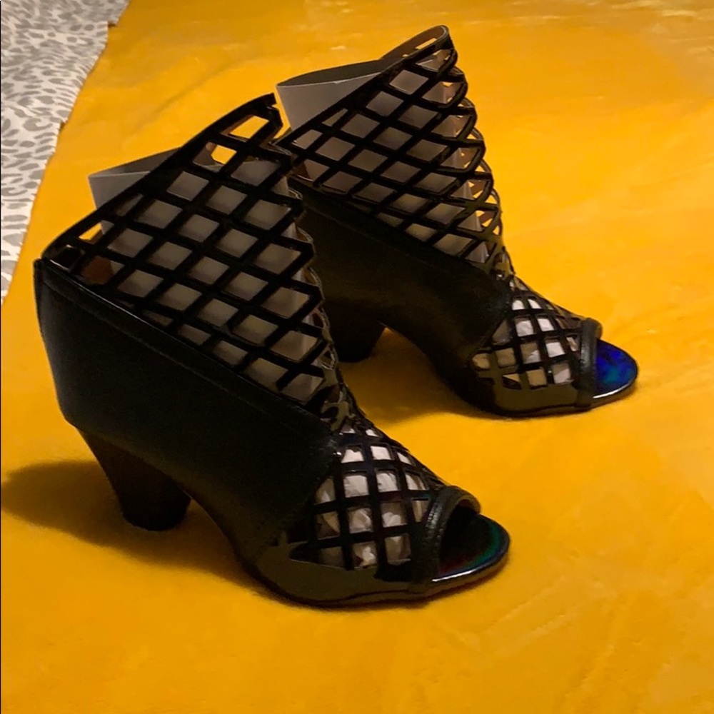 Black beautiful shoes